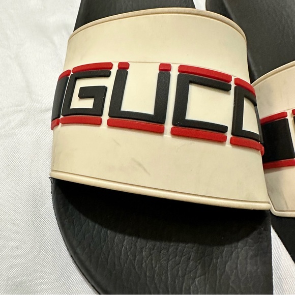 Gucci Women Sandals Slides style 524984 Size 37 - Picture 10 of 11
